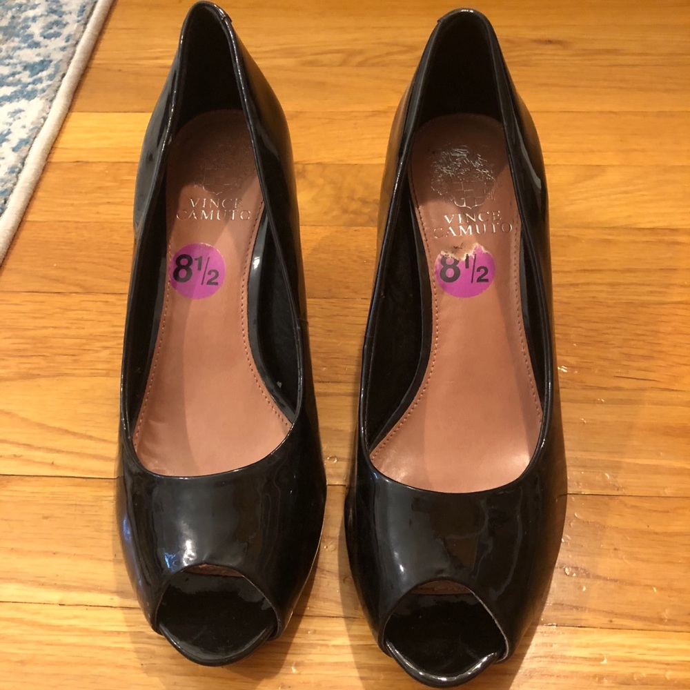 Vince Camuto peep-toe pumps